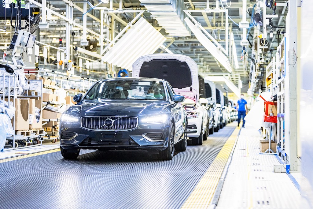 Volvo Cars manufacturing plant in Daqing, China
